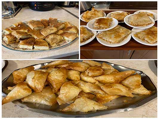 Apple and Cheese Pies